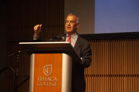 Park Distinguished Visitor David Brooks