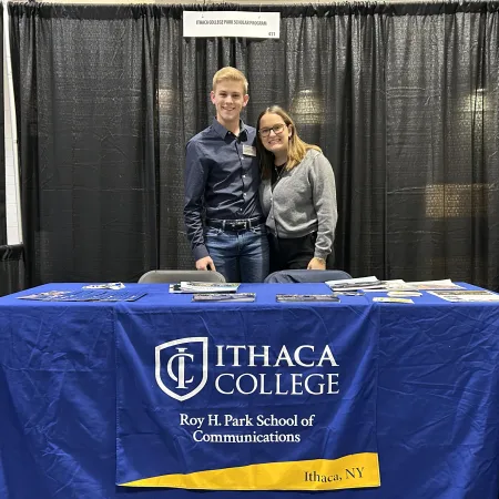 Park Scholars representing tabling for Ithaca College