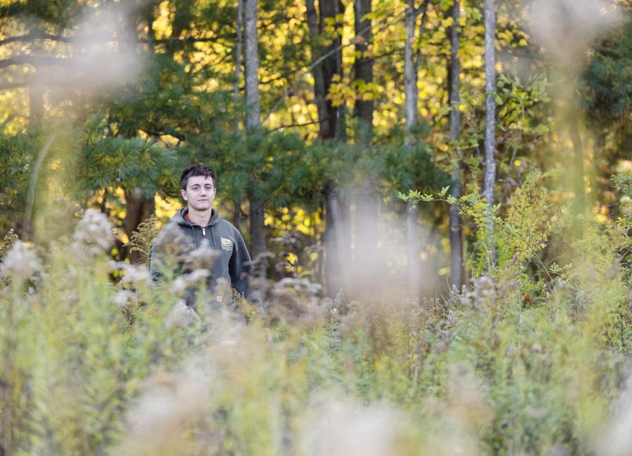 Student explores Natural Lands